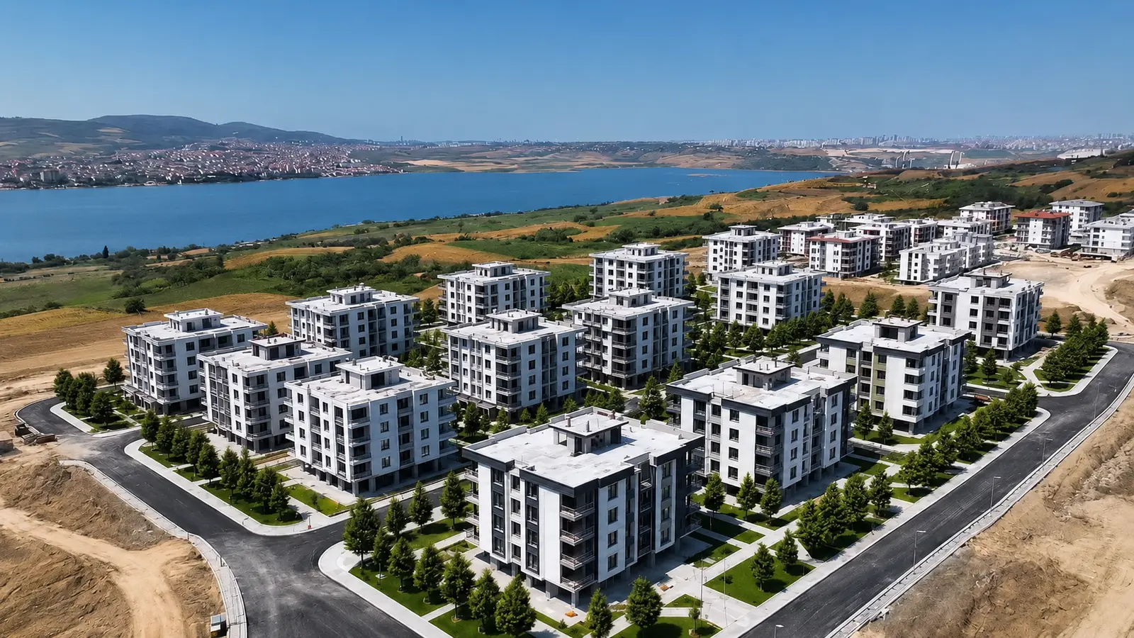 Tamamlanmış düşük katlı İstanbul Yenişehir vizyonu