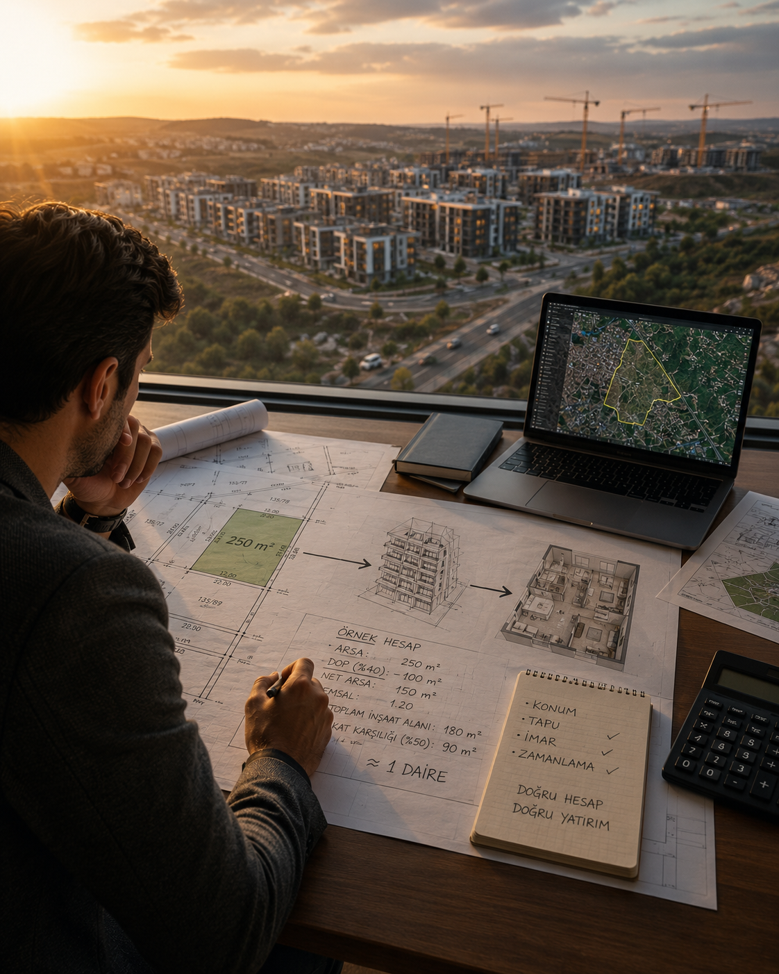 250 m² Arazi Bir Daireye Dönüşür mü? Yenişehir’de Doğru Hesap Nasıl Yapılır?