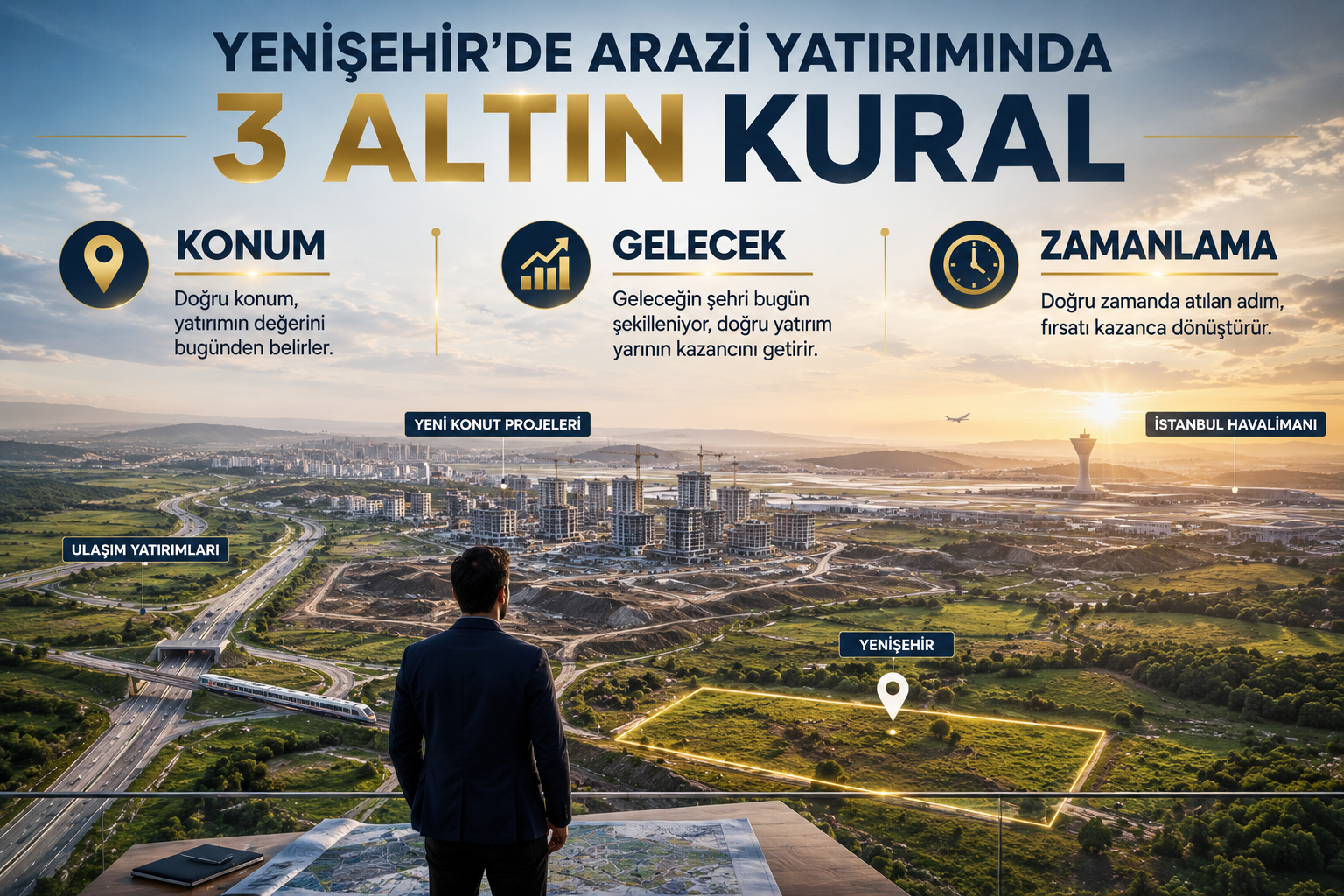 Yenişehir’de Arazi Yatırımında 3 Altın Kural: Konum, Gelecek, Zamanlama